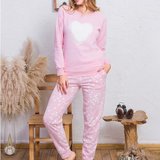 Pijamale moi polar cu model Vienetta 2861
